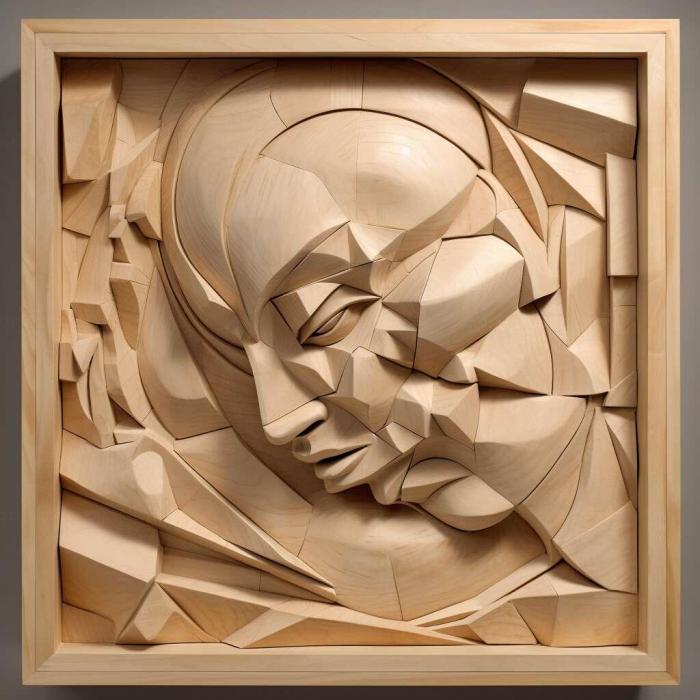 نموذج ثلاثي الأبعاد لآلة CNC 3D Art 